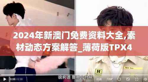 2024年新澳门免费资料大全,素材动态方案解答_薄荷版TPX491.48