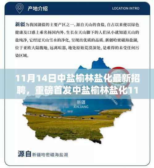 中盐榆林盐化科技招聘重磅发布，引领盐业革新之旅，开启智能科技生活新纪元