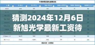 新旭光学未来工资待遇展望,拥抱变革,曙光初现的薪酬飞跃(2024年预测)