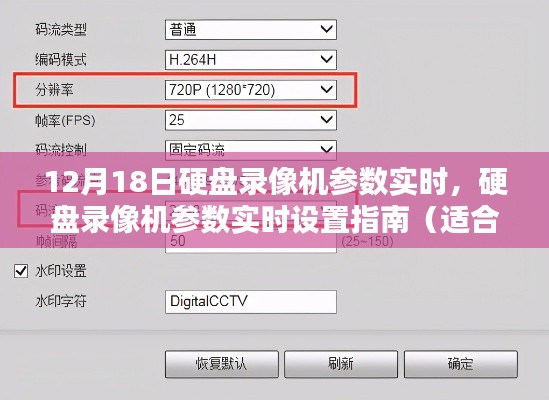硬盘录像机参数实时设置指南,初学者与进阶用户的必备指南(12月18日更新)