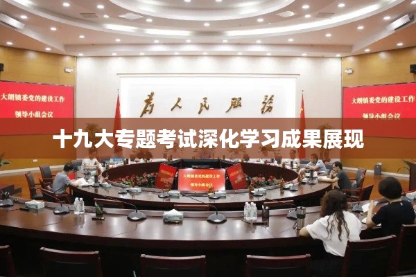 十九大专题考试深化学习成果展现