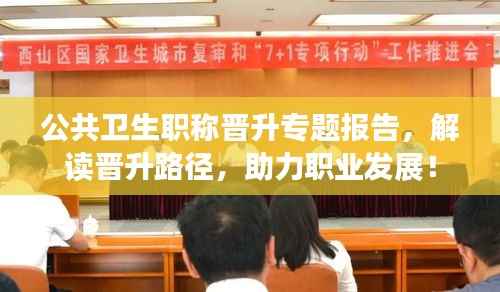 公共卫生职称晋升专题报告,解读晋升路径,助力职业发展!