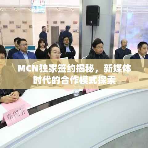 MCN独家签约揭秘,新媒体时代的合作模式探索
