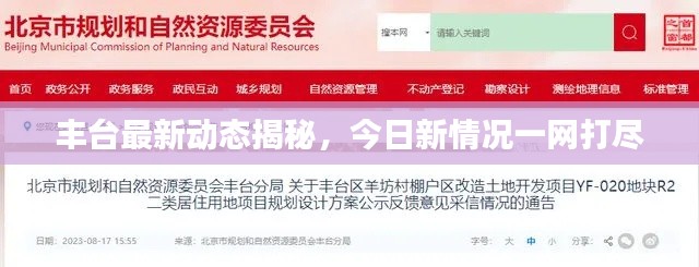 丰台最新动态揭秘,今日新情况一网打尽