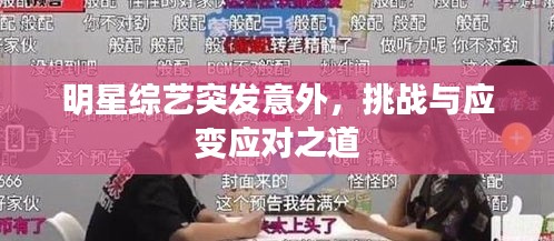 明星综艺突发意外,挑战与应变应对之道